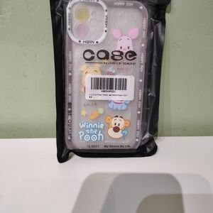 NWT Disney Themed iPhone 11 Transparent Phone Case Winnie The Pooh Characters